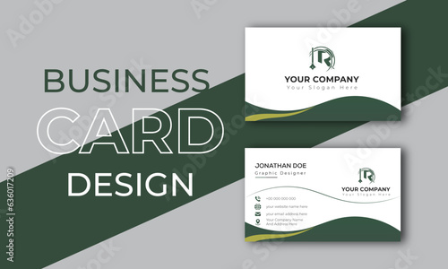 Corporate business card, 
Vector Modern Creative and Clean Business Card Template