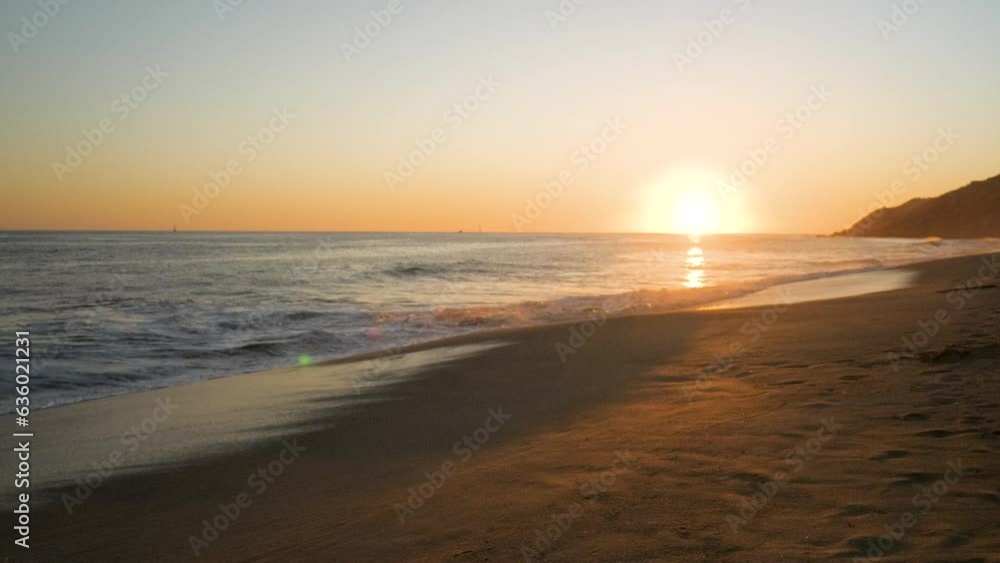 Sunset on beach Sunset on beach