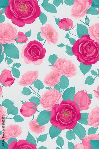 Pattern of Roses
