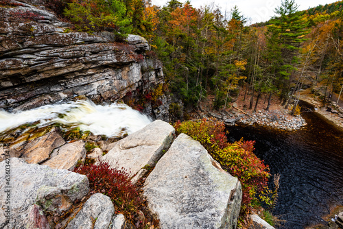 Autumn on Lake Minnewaska photo