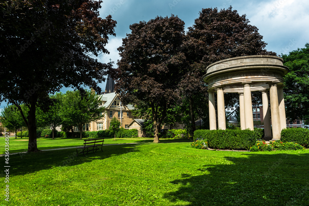 Obraz premium Cortland, NY: Corthouse Park