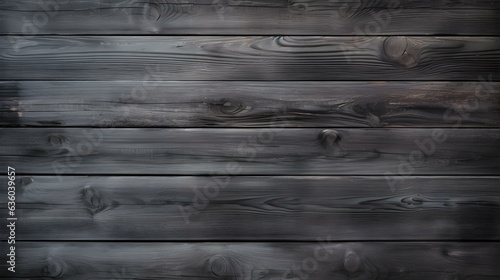Close up of dark gray painted wooden Planks. Wooden Background Texture 
