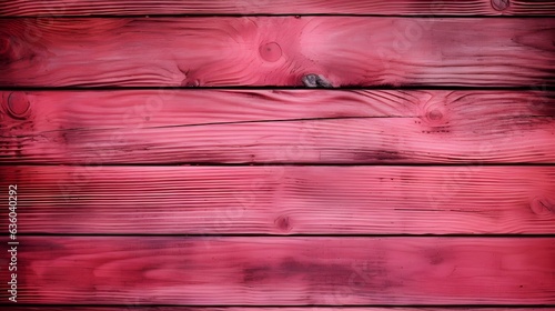 Close up of dark pink painted wooden Planks. Wooden Background Texture 