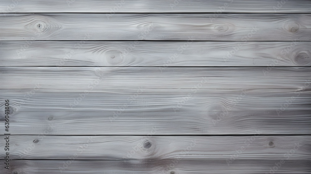 Naklejka premium Close up of gray painted wooden Planks. Wooden Background Texture 