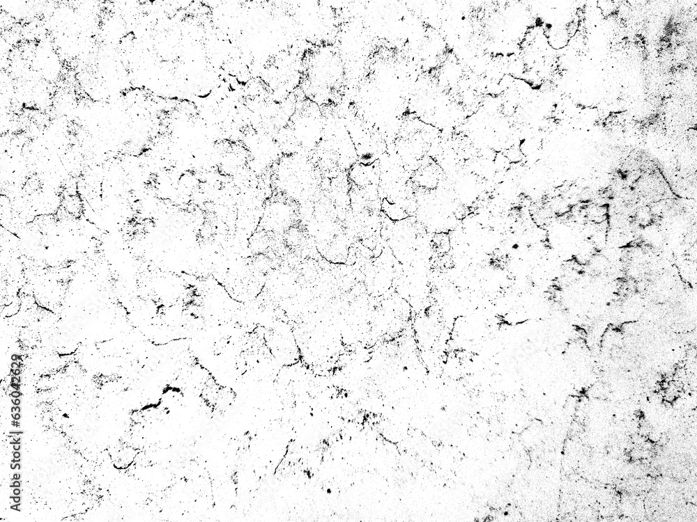 Fototapeta premium Grunge sand on glass. Texture with large and small coarse grains. Overlay texture, grunge stencil. Design element