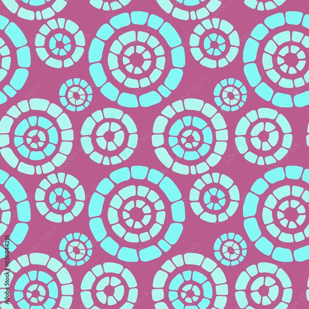 Abstract stone seamless geometric circle wall pattern for wrapping paper and kids clothes print and summer Abstract stone seamless geometric circle wall pattern for wrapping paper and kids clothes print and summer