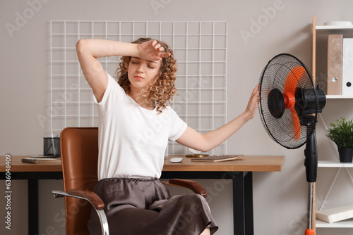 Beautiful young woman with ...