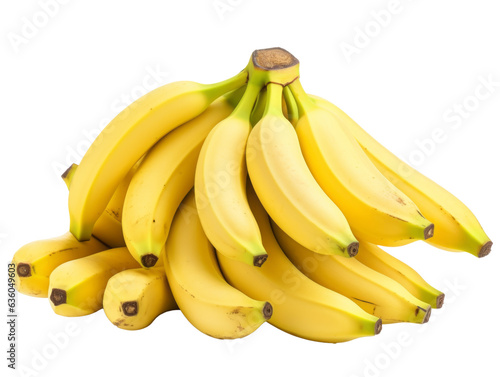 bananas isolated on Transparent Background