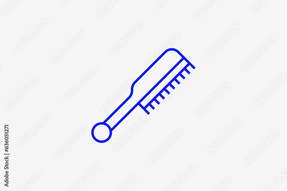 hair comb illustration in flat style design. Vector illustration in trend blue color.
hair comb illustration in flat style design. Vector illustration in trend blue color.
