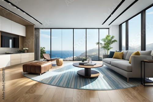 modern living room © nomi_creative