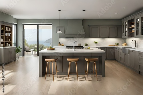 modern kitchen interior © nomi_creative