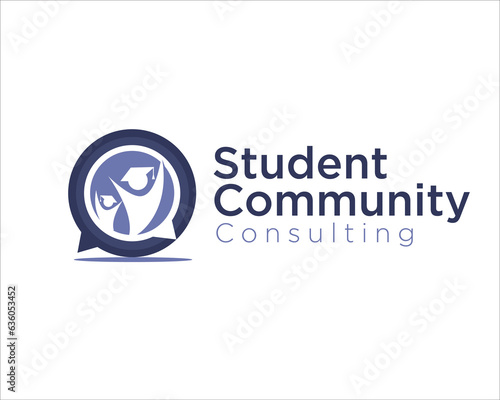student community consulting logo designs for school logo