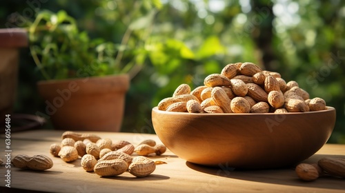 peanuts on the table