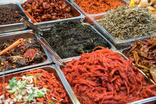 Kimchee & pickles, Dongdaemun Food Market,  South Korea photo