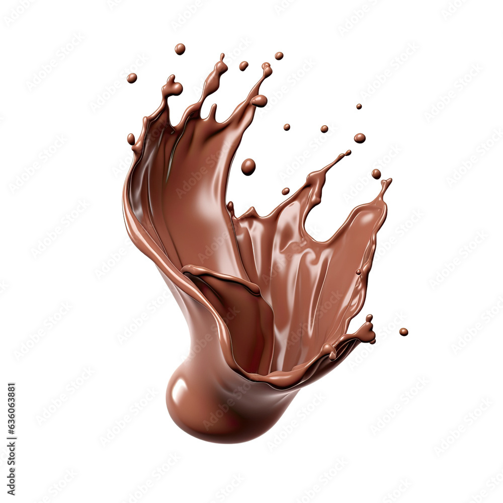 a stunning chocolate splash a stunning chocolate splash