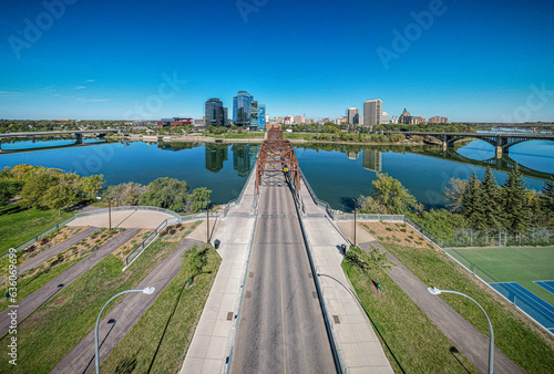 Heart of the City: Downtown Central Business District, Saskatoon, Saskatchewan photo