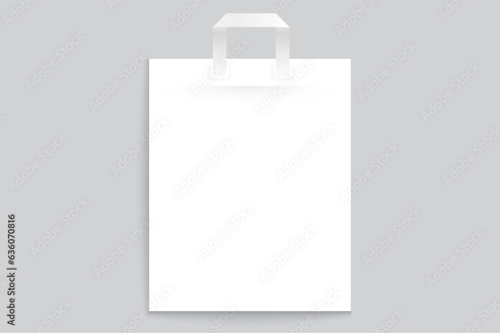 Professional shopping bag mockup Professional shopping bag mockup