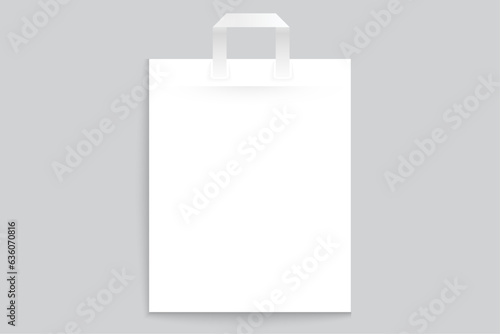 Professional shopping bag mockup