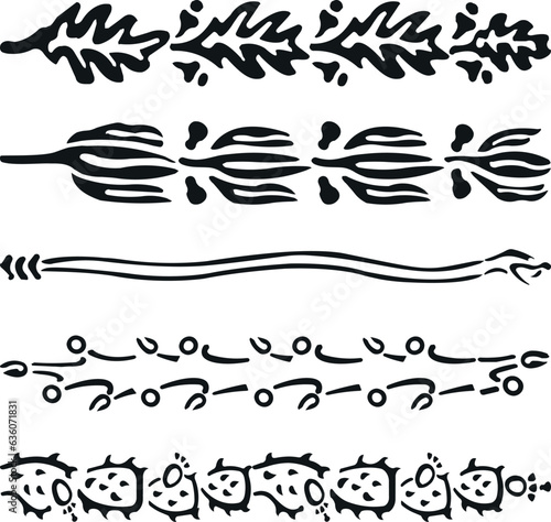 Brushes / Pinceles Escudo Mexicano