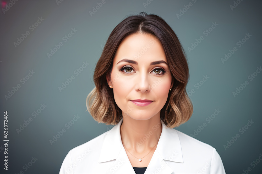 Middle aged female professor instructs students. Teaching, Knowledge, Understanding concept. Middle aged female professor instructs students. Teaching, Knowledge, Understanding concept.