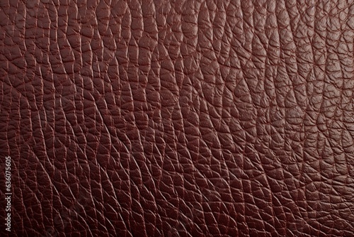 Brown Leather Textured Background. Created With Generative AI Technology