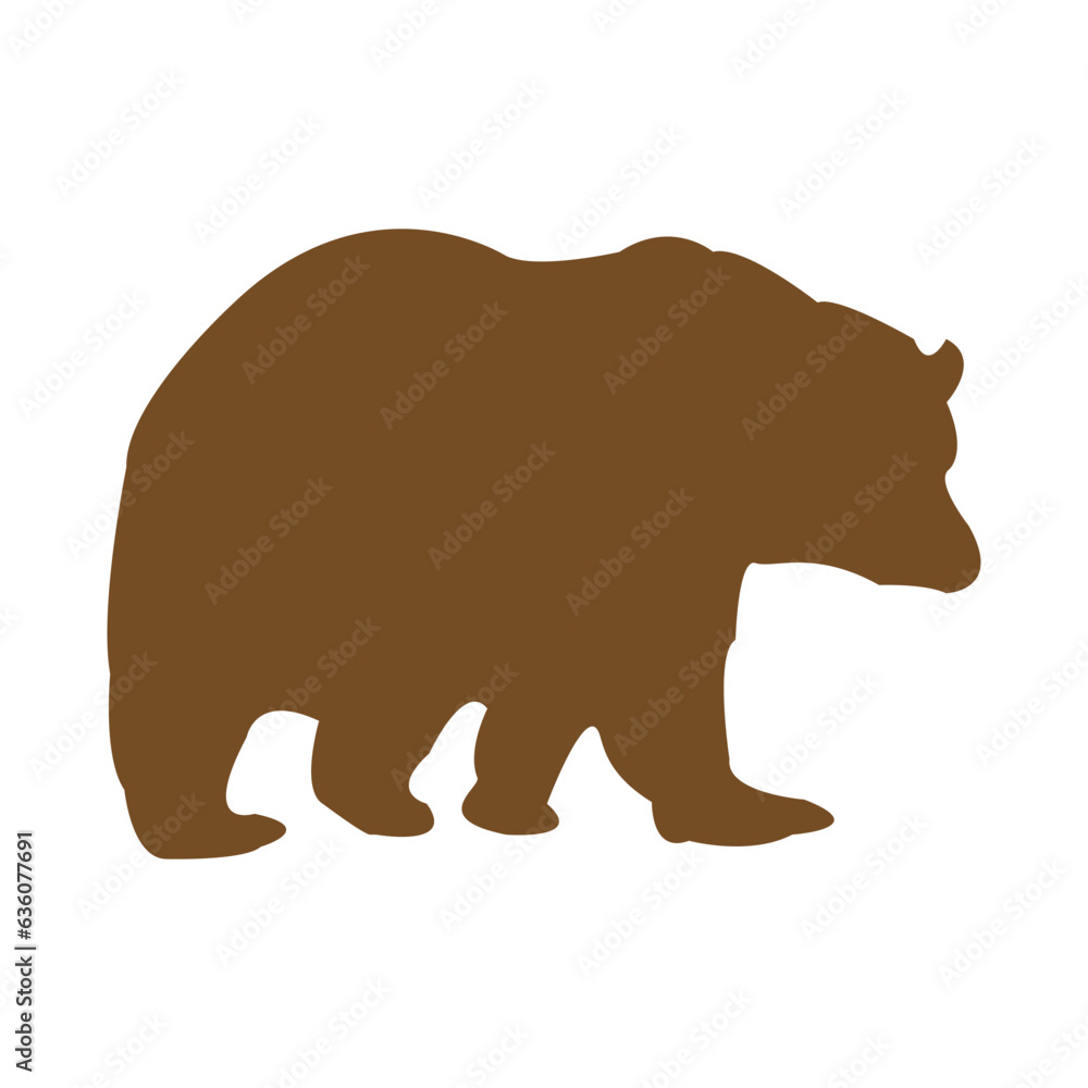 Fototapeta premium bear icon vector