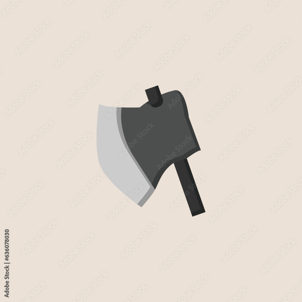 Simple Old Traditional Axe Logo Simple Old Traditional Axe Logo