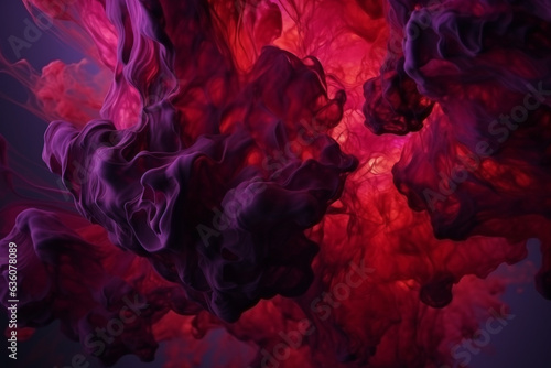 Purple and red  lava abstract background. Vivid and intense abstract wallpaper