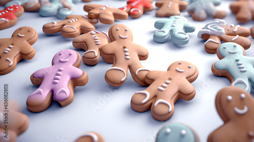 Gingerbread cookies-Generative AI