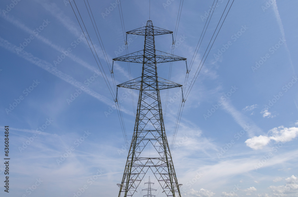 © Tim Booth/Stocksy - Electrical Pylon