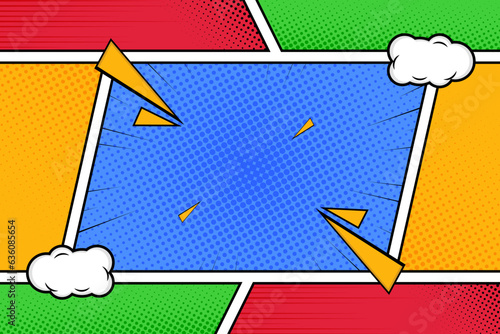 illustration of an background with place for text