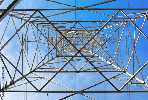 Electric power transmission tower