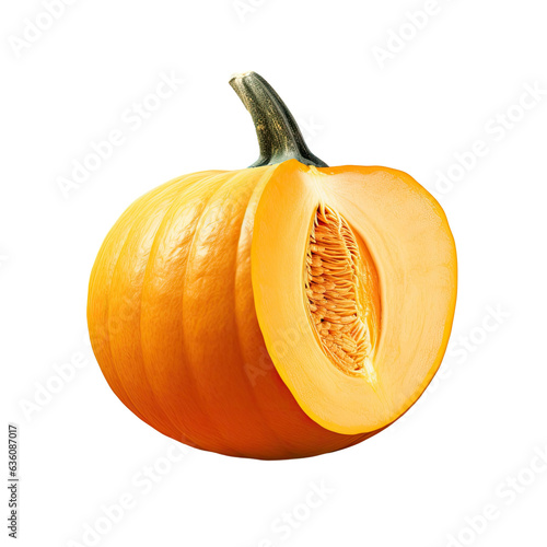 Pumpkin isolated on transparent background