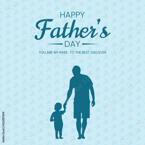 wishing post design father's day  vector file photo