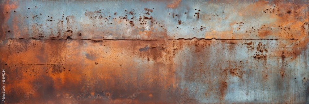 illustration of metal surface with rust beautiful texture, generative AI illustration of metal surface with rust beautiful texture, generative AI