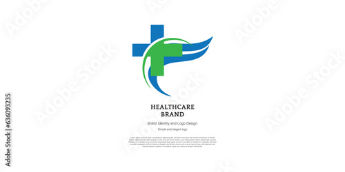 hospital and health care logo design for graphic designer and web developer
