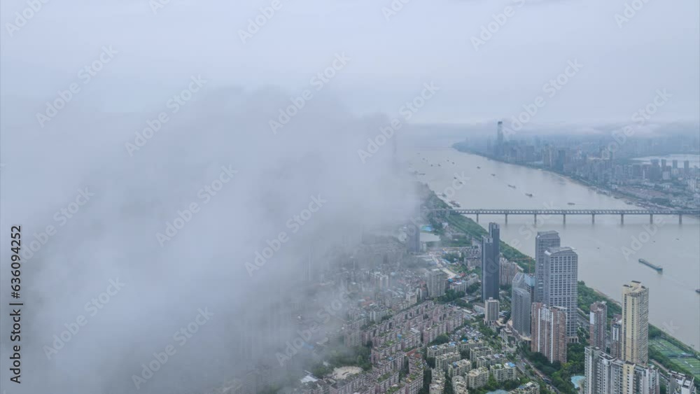 Wuhan City landmark and Skyline Landscapes Wuhan City landmark and Skyline Landscapes
