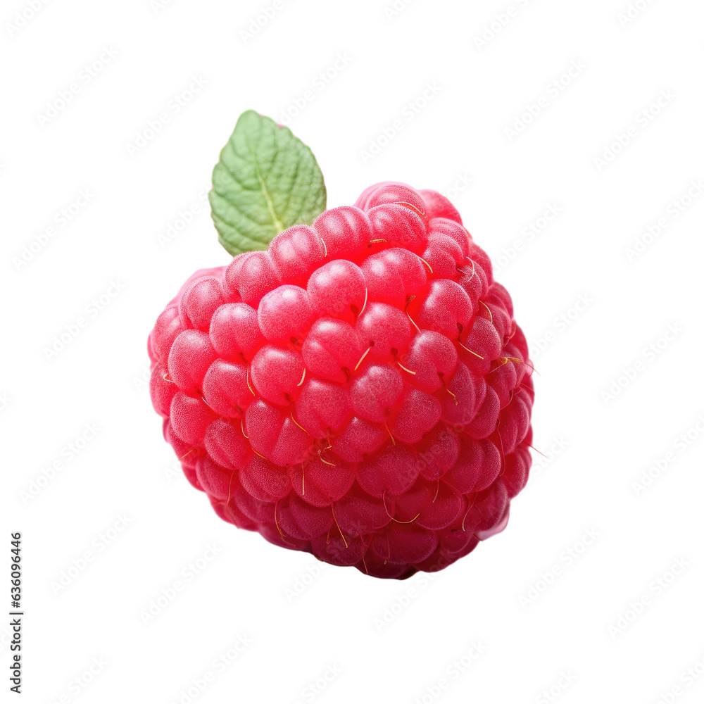 Raspberry isolated on transparent background Raspberry isolated on transparent background