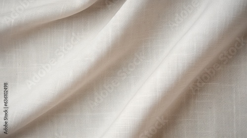 Fabric linen natural texture background, soft and comfortable material for clothing.