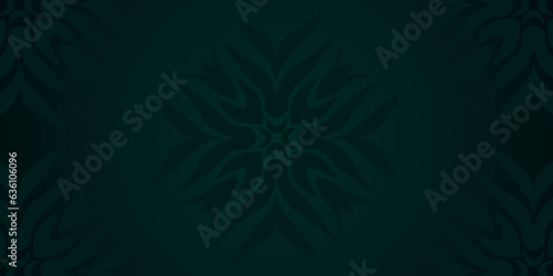 arabic motif green background 
