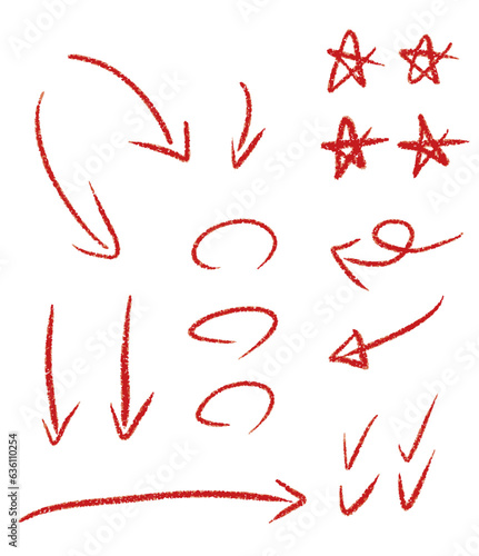 hand drawn arrows