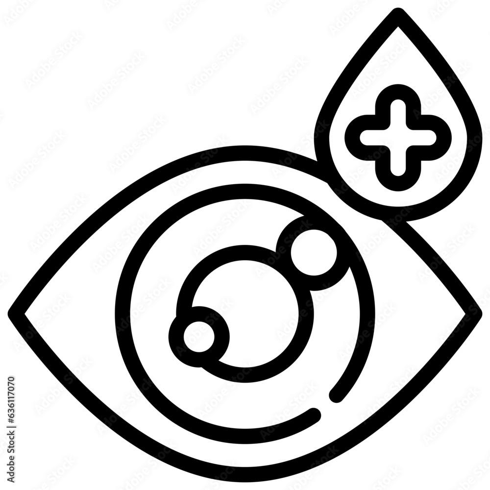 eye drops health care tears simple line eye drops health care tears simple line