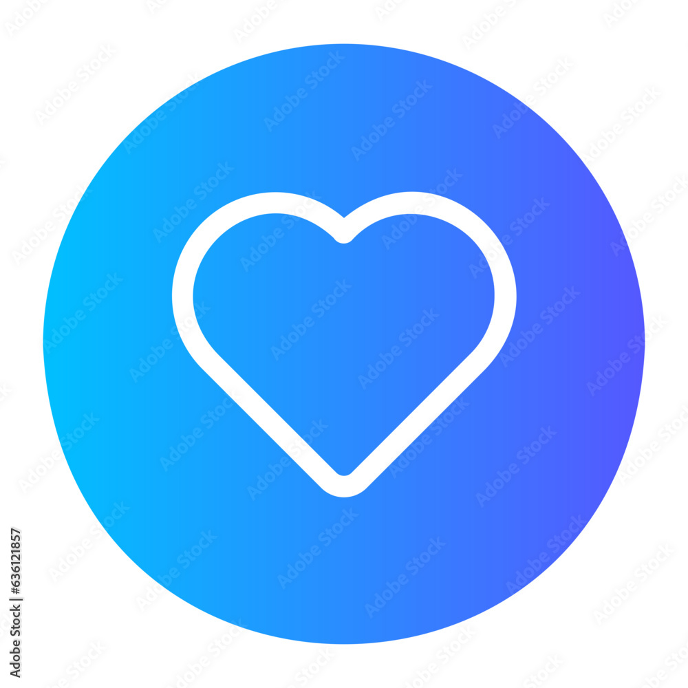 heart gradient icon heart gradient icon