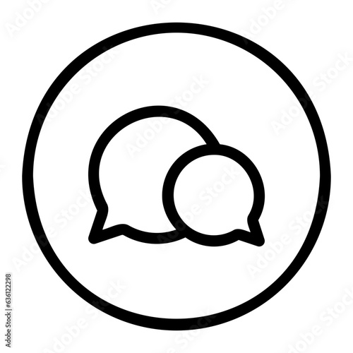 comment line icon