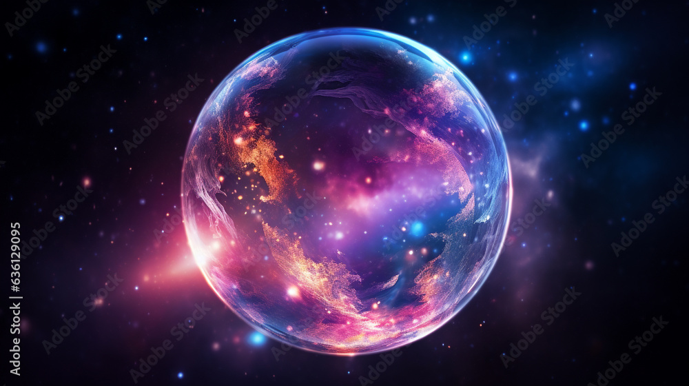 Planets and galaxy, science fiction wallpaper Planets and galaxy, science fiction wallpaper