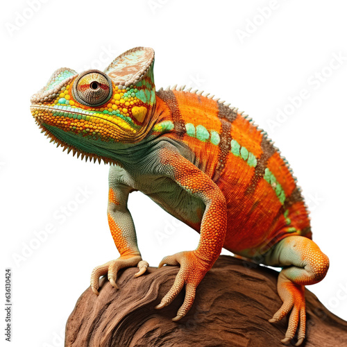 Chameleons are unique lizards specialized in the Old World