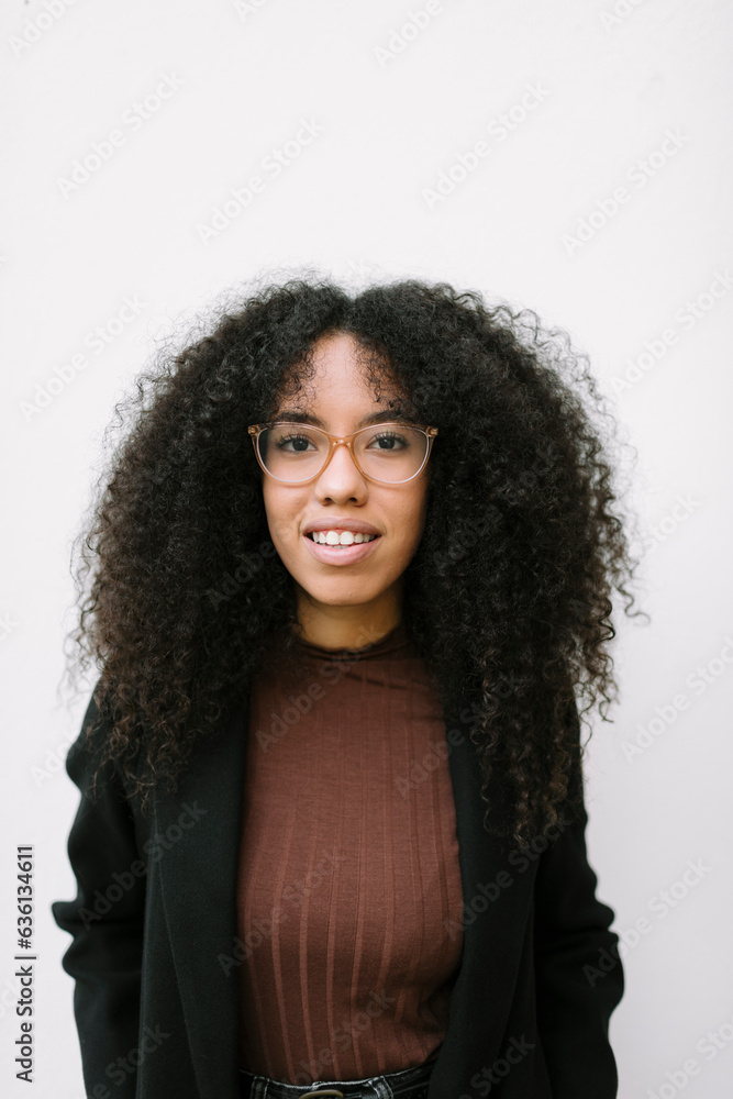 Portrait of a smiley woman Portrait of a smiley woman
