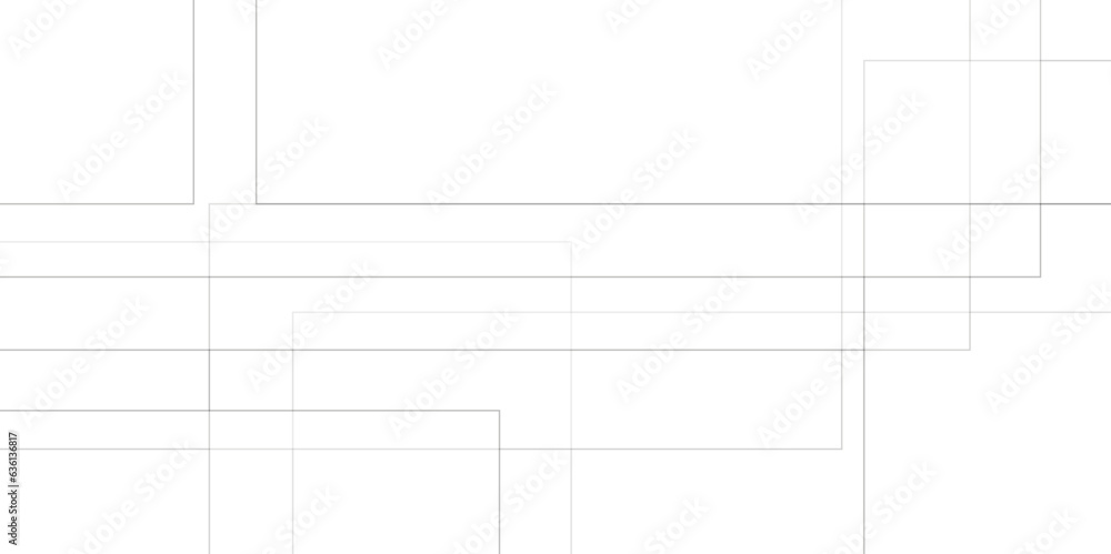 Seamless Abstract white background design with layers of textured white transparent material in triangle and squares shapes. White color technology concept geometric line vector background.