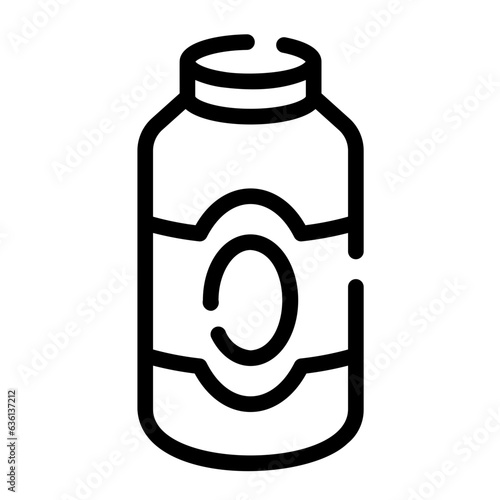 baby powder Line Icon