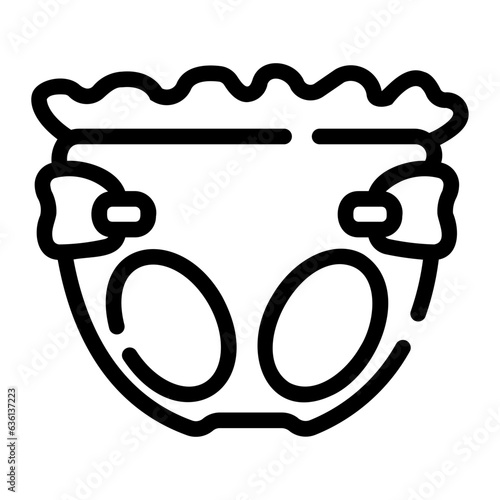 diaper Line Icon